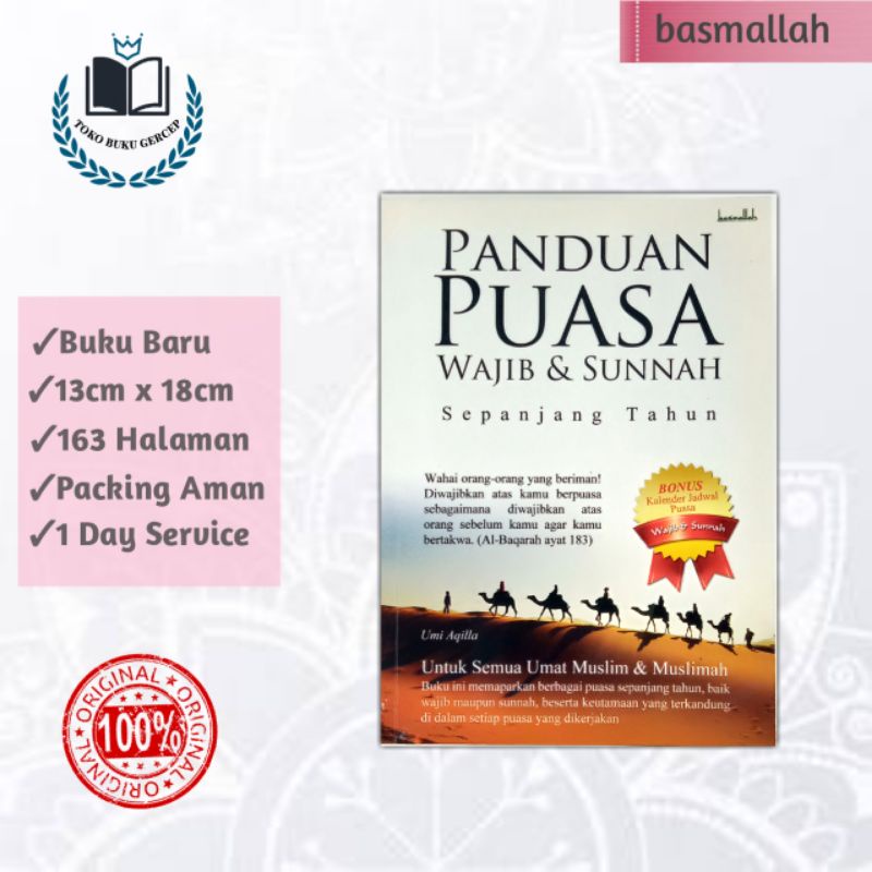 Jual Buku Islami - Panduan Puasa Wajib & Sunnah Sepanjang Tahun ...