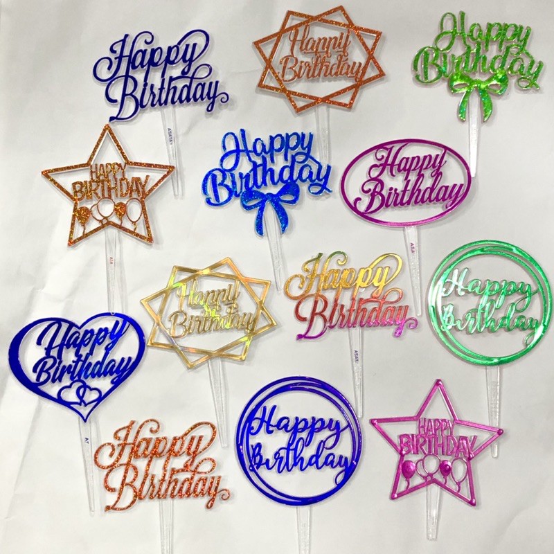 Jual Topper Happy birthday | Shopee Indonesia