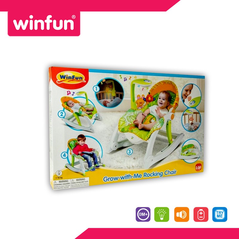 Winfun grow with me best sale rocking chair