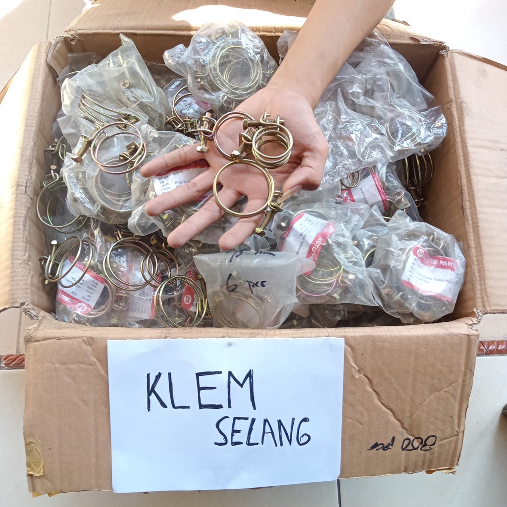 Jual Klem Selang Radiator Kawat Pengunci Ukuran 25 mm, 32 mm, 35 mm ...