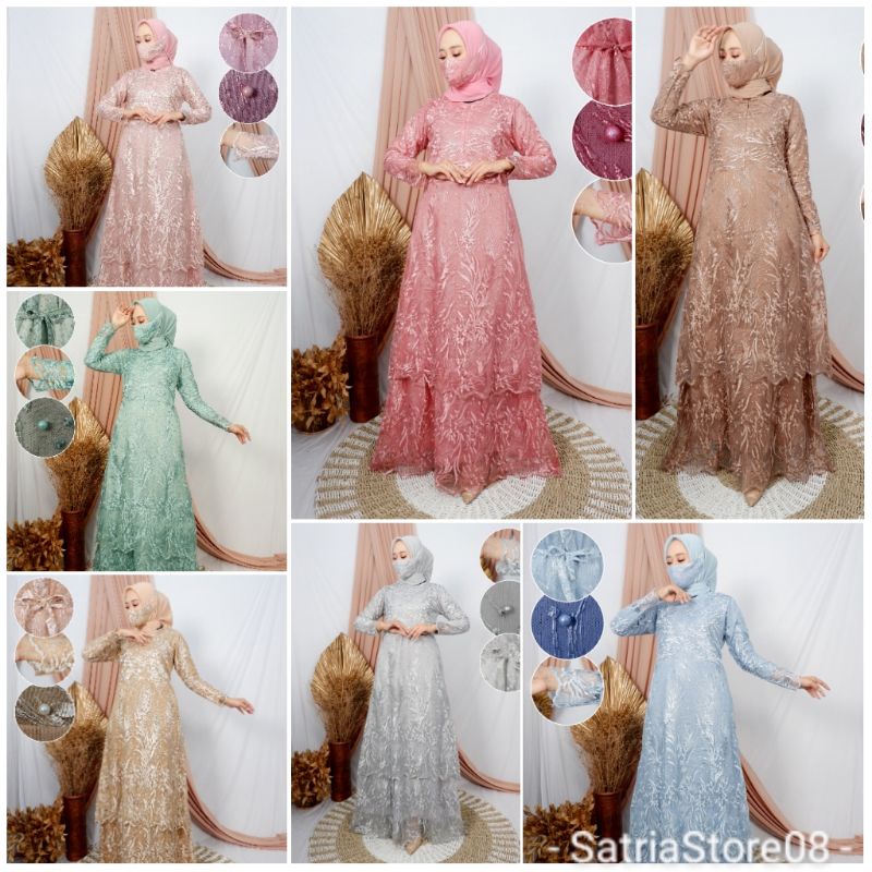 Dress best sale pesta busui