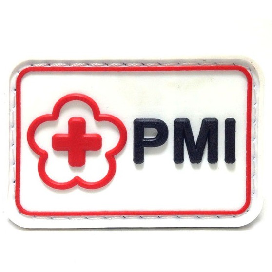 Jual Stiker Patch Rubber Perekat Velcro Karet Emblem Kotak - PMI ...