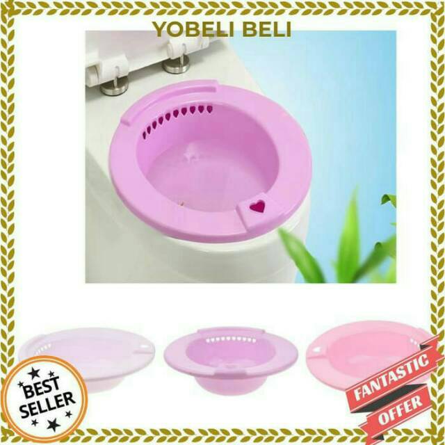 Jual Sitzbath / Sitz Bath Bowl / Baskom Rendam Untuk Terapi Wasir, Keputihan, Pasca Melahirkan