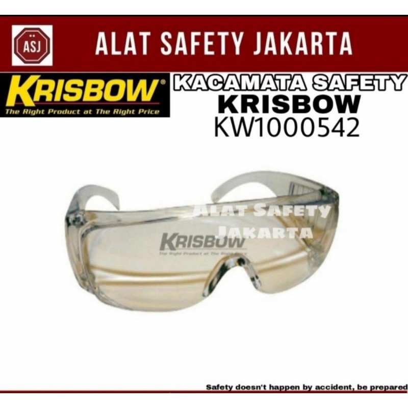 Jual Kacamata Safety Krisbow/ Safety Glasses Shopee Indonesia