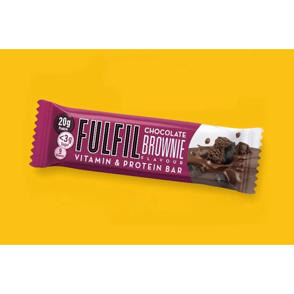 Jual Fulfill Keto Chocolate Hazelnut Brownie Protein Bar Healthy Snack ...