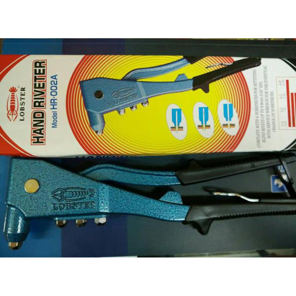 Jual tang rivet lobster japan hand riveter lobster original japan ...