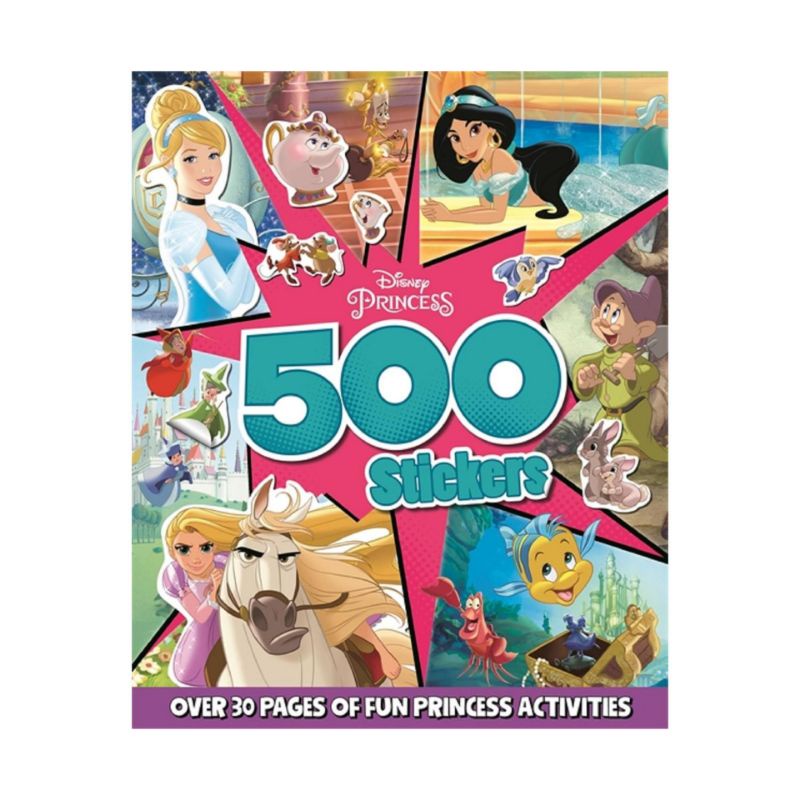 Jual Disney Princess 500 Stickers Activity Book Over 30 Pages Activity
