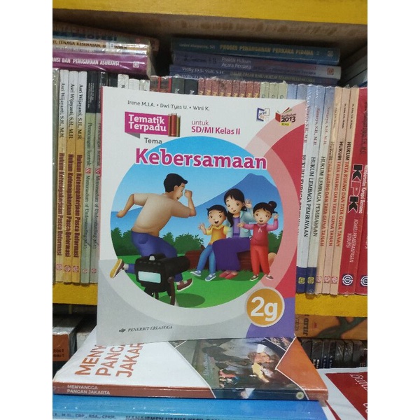 Jual tematik terpadu kelas 2 SD semester 2g k13n Erlangga | Shopee ...