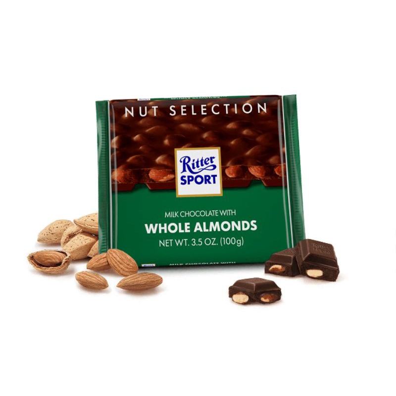 Jual RITTER SPORT Chocolate 100gr - Coklat RITTER SPORT | Shopee Indonesia