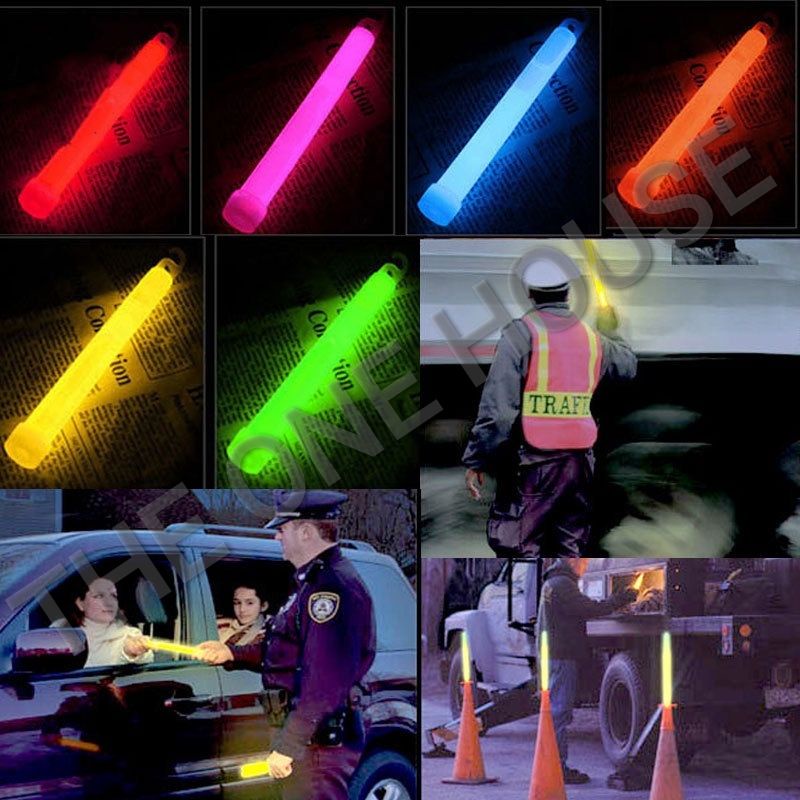 Jual GLOW STICK STIK BESAR JUMBO 6INCH stik fosfor GELANG LAMPU WARNA ...