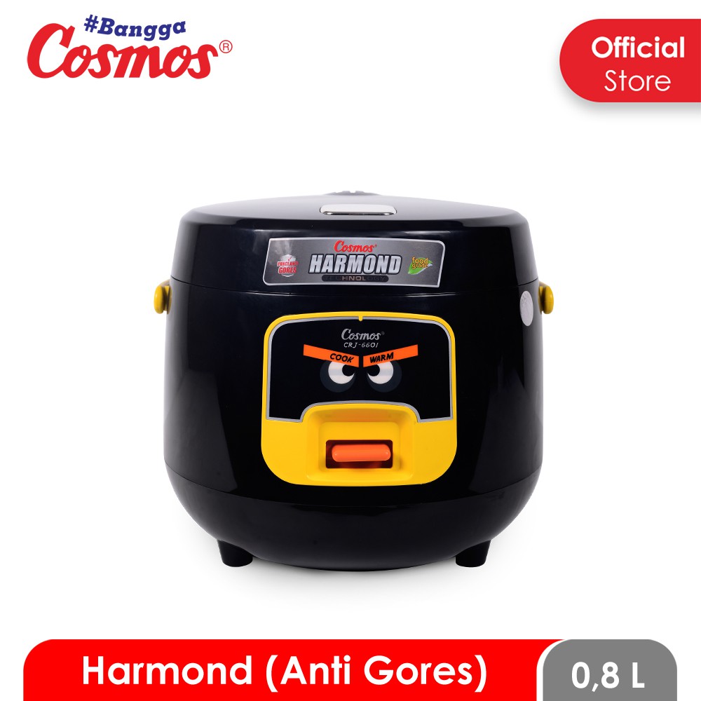 Jual Cosmos Rice Cooker Harmond CRJ-6601 B - 0.8 L | Shopee Indonesia