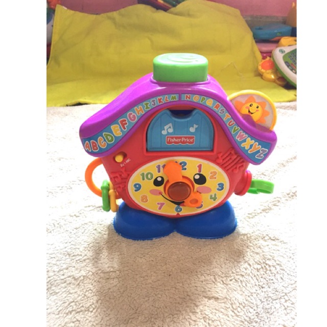 Fisher price peek hot sale a boo clock