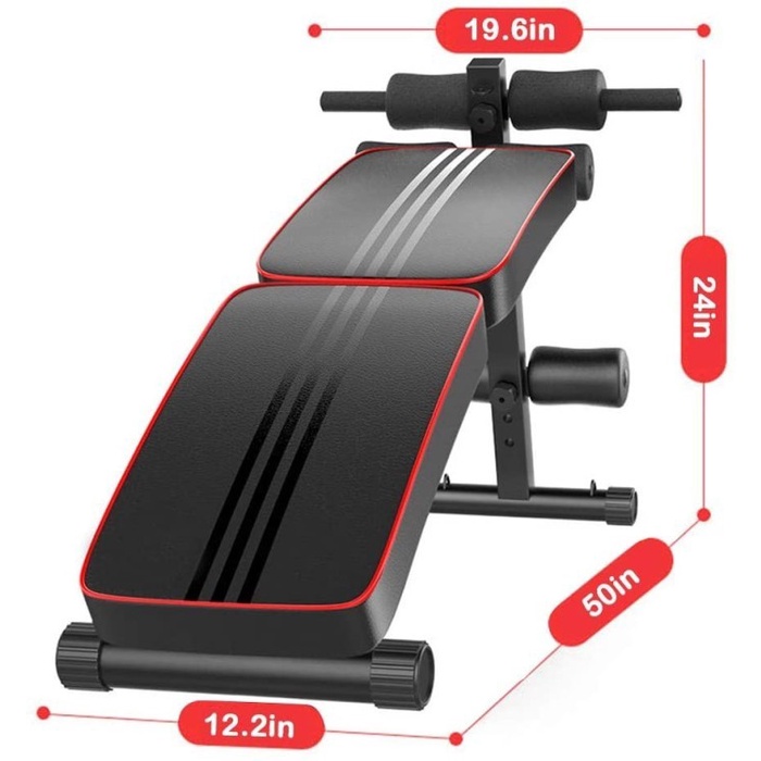 Jual K2U01Kuk Tmt Kursi Alat Fitness Gym Bench Press Abdominal Muscle