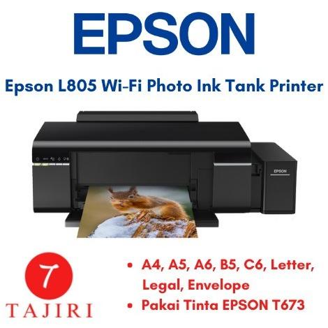 Jual Epson L805 Wi-Fi Photo Ink Tank Printer | Shopee Indonesia