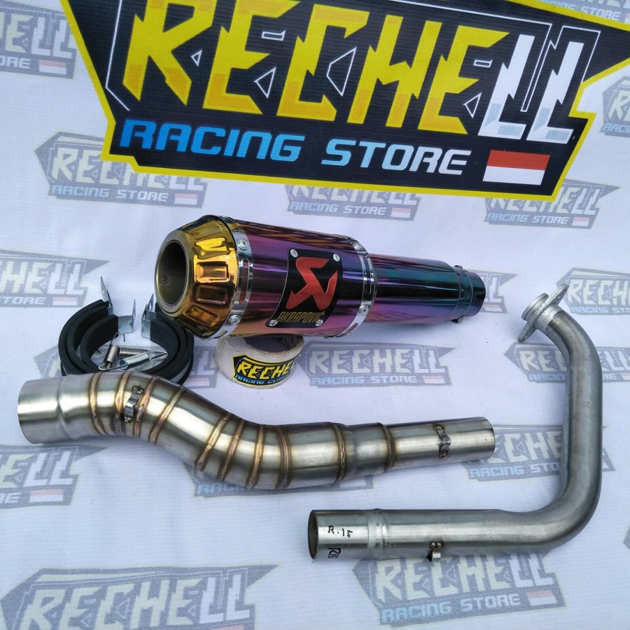 Jual Knlapot YAMAHA 150 R15 OLD - R15 NEW gp rainbow KUALITAS TERBAIK ...