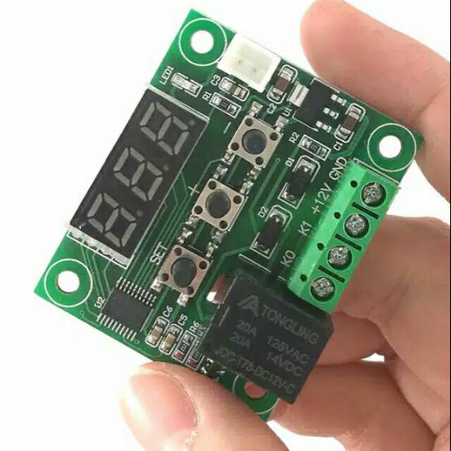 Controllo Temperatura DC Controllore Termico LED Termostato Digitale