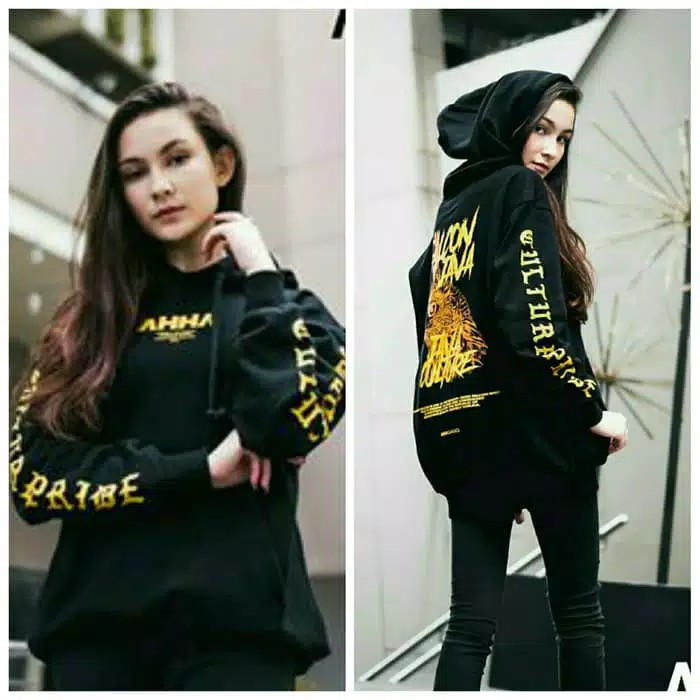 Jaket Hoodie AHHA SI PITUNG Sweater Hoodie Ahha Si Pitung Premium Fleece Tebal