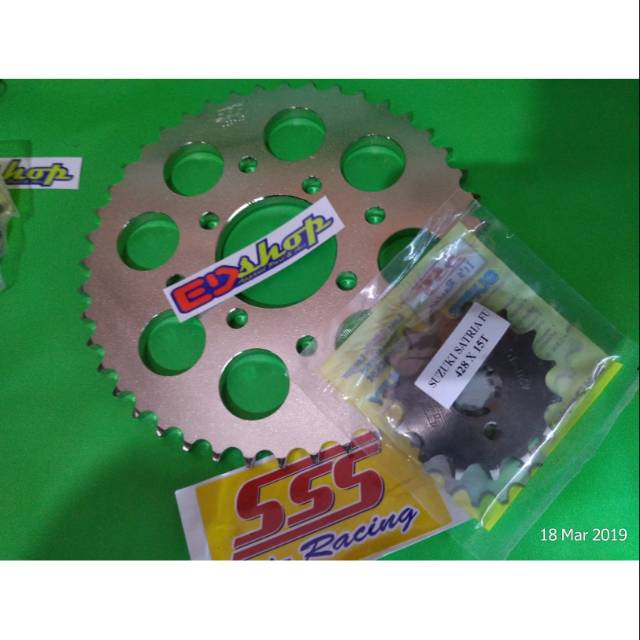 Jual Gear Depan Blkg Sss Satria Fu Fi Karbu Injeksi Barong Facelift Cbu Fufi F Tebel