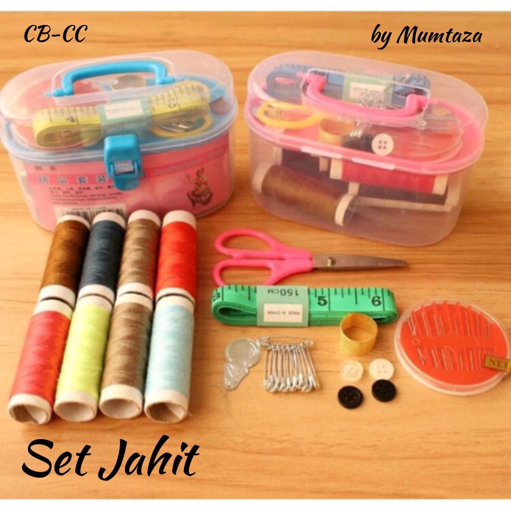 Jual Alat Jahit Set Sewing Kit Lengkap, Alat Set Jahit Isi 8 Benang