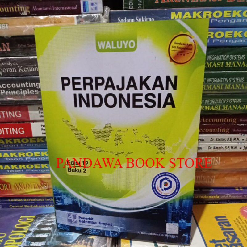 Jual Perpajakan Indonesia Edisi 12 Buku 2 By Waluyo | Shopee Indonesia