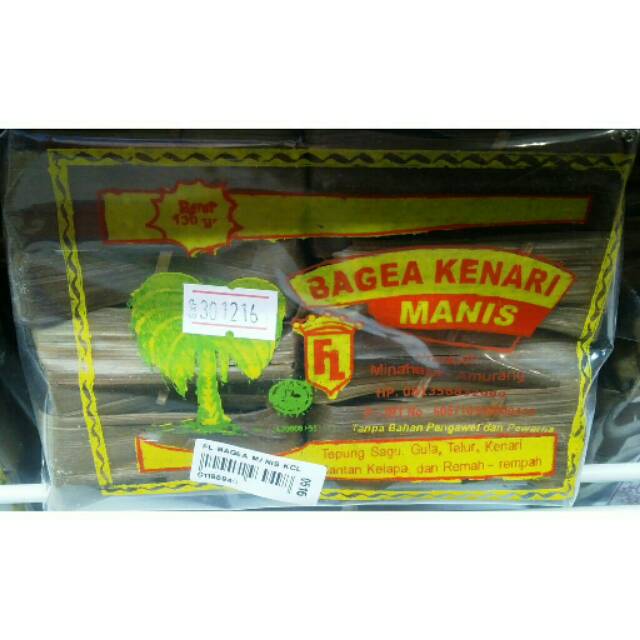 Jual Fl Bagea Kenari Manis Kecil 150 Gr Oleh Oleh Jajanan