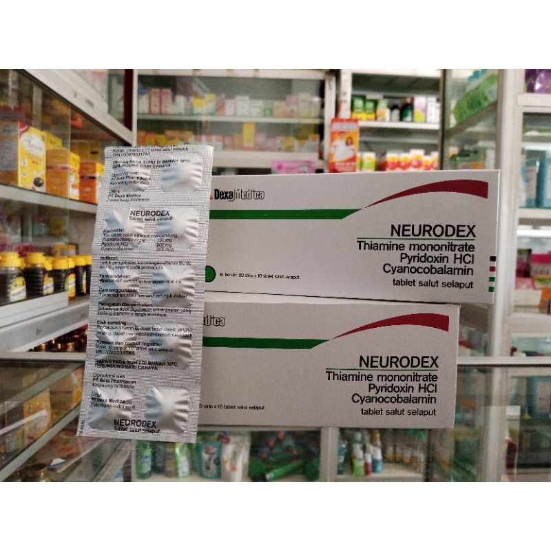 Jual NEURODEX 1 STRIP ISI 10 TABLET I untuk Pengobatan Kekurangan ...