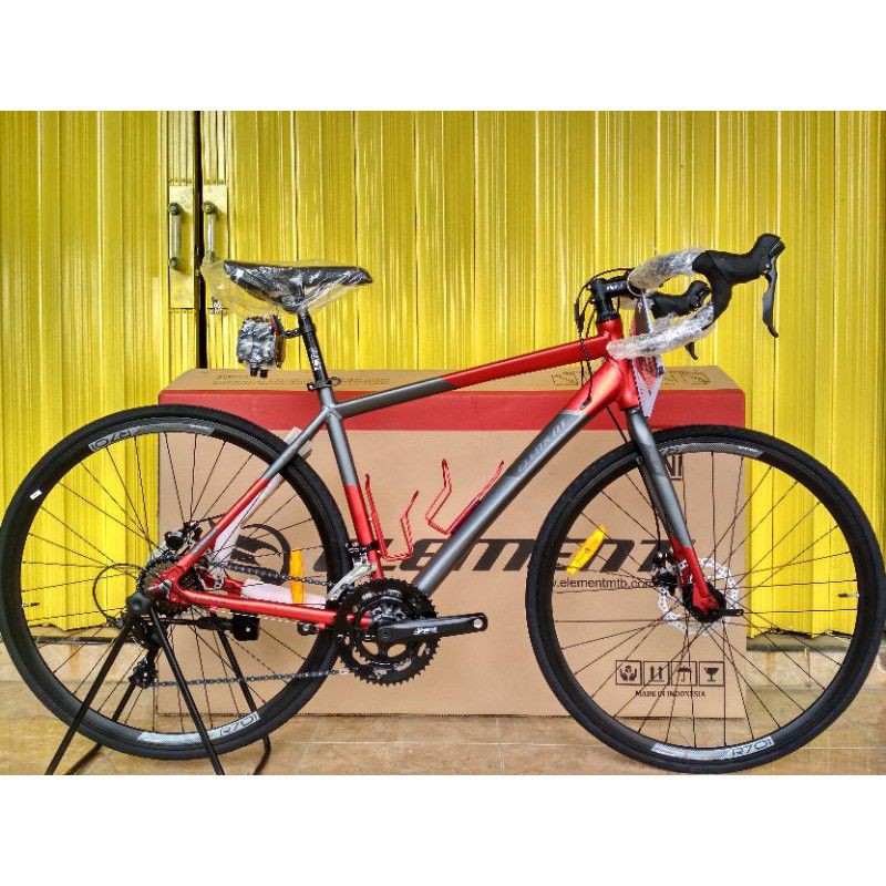 Jual SEPEDA BALAP ELEMENT FRC 38 ROADBIKE ALLOY 700c DISK BRAKE NEW ...