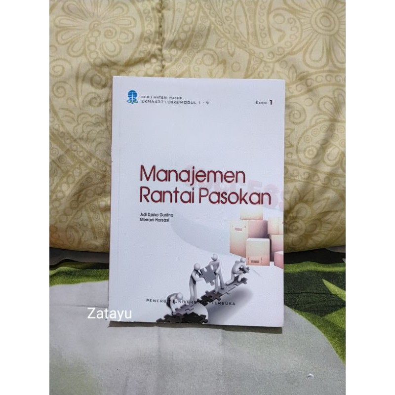 Jual Manajemen Rantai Pasokan Edisi 1 / BUKU UNIVERSITAS TERBUKA / UT ...