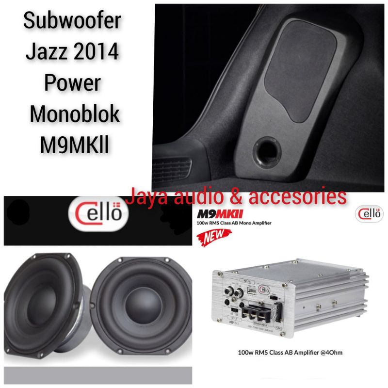 Honda best sale jazz subwoofer