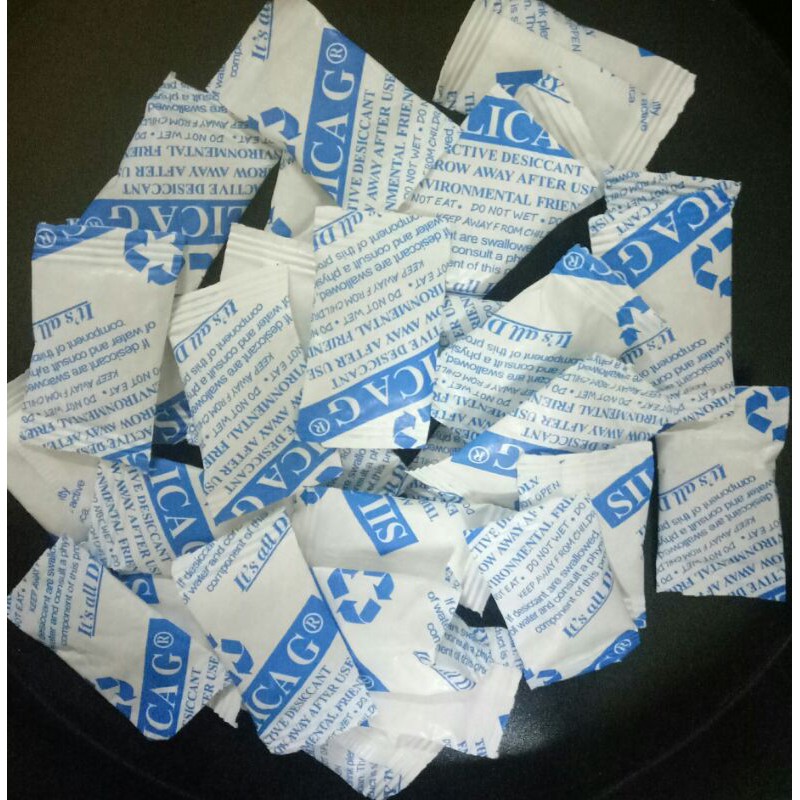 Jual Silica Gel Food Grade 1gr x 30pcs Shopee Indonesia