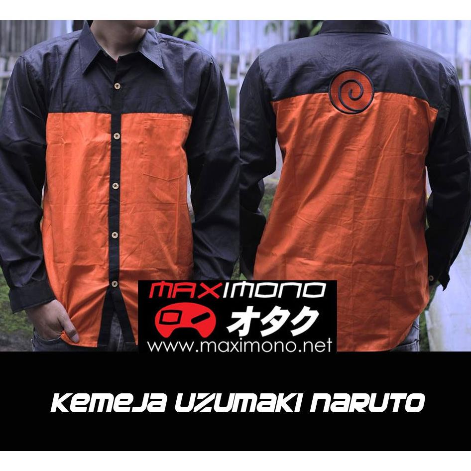 Jual Kemeja Anime Uzumaki Naruto | Shopee Indonesia