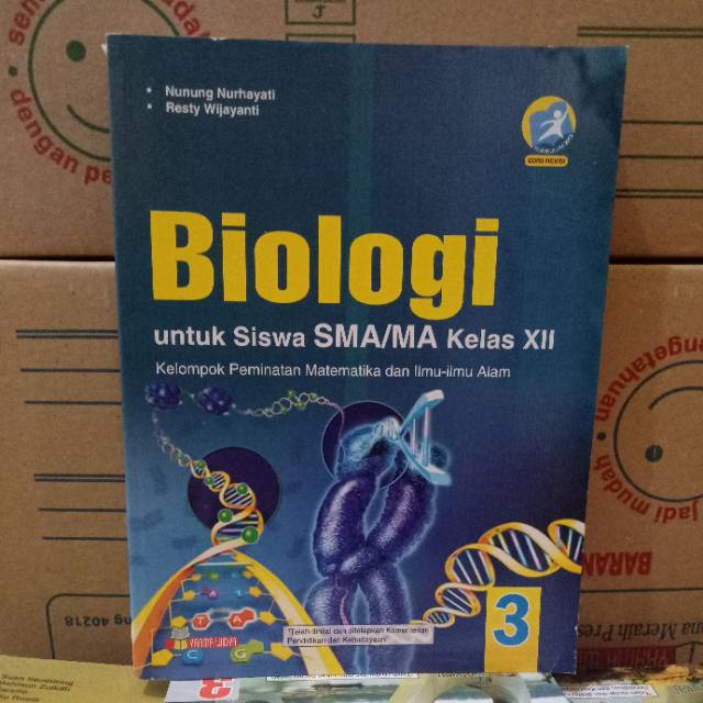 Jual BUKU BIOLOGI KELAS 12 / BUKU PAKET BIOLOGI KELAS 12 / BIOLOGI ...