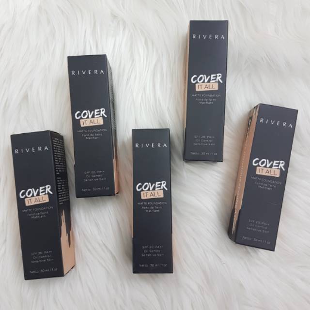 Jual Rivera Cover It All Foundation | Shopee Indonesia