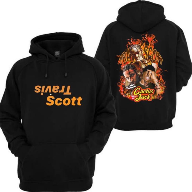 Jual Jaket Hoodie TRAVIS SCOOT hoodie resleting jacket rapper katun ...
