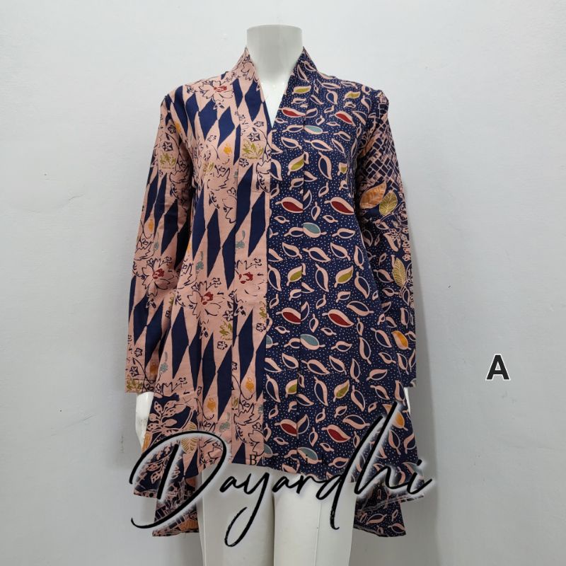 Jual Dayardhi Tunik Batik Wanita Kerja Tunik Batik Jumbo Tunik Batik Pinguin Shopee Indonesia