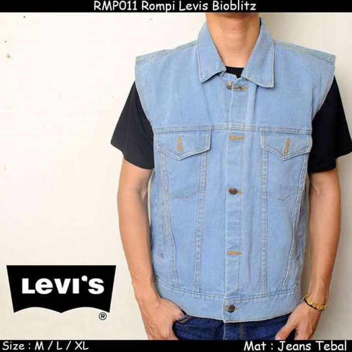 Jual JAKET ROMPI JEANS LEVIS PRIA BIOBLITZ KEREN ( BIRU TELOR ASIN ...