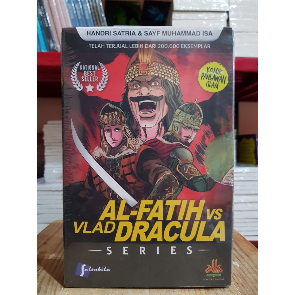 Jual Paket Komik Al Fatih Vs Vlad Dracula Jilid 1 3 Box Exclusive