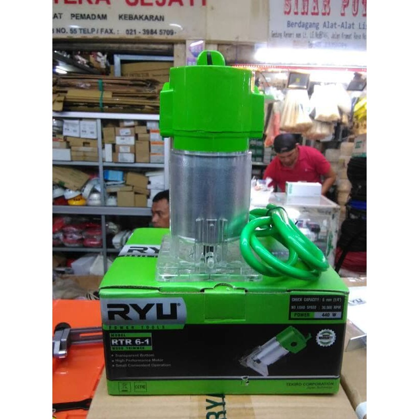 Jual MESIN ROUTER RYU RTR 6 1 TRIMMER RYU RTR 6 1 MESIN PROFIL RYU ...
