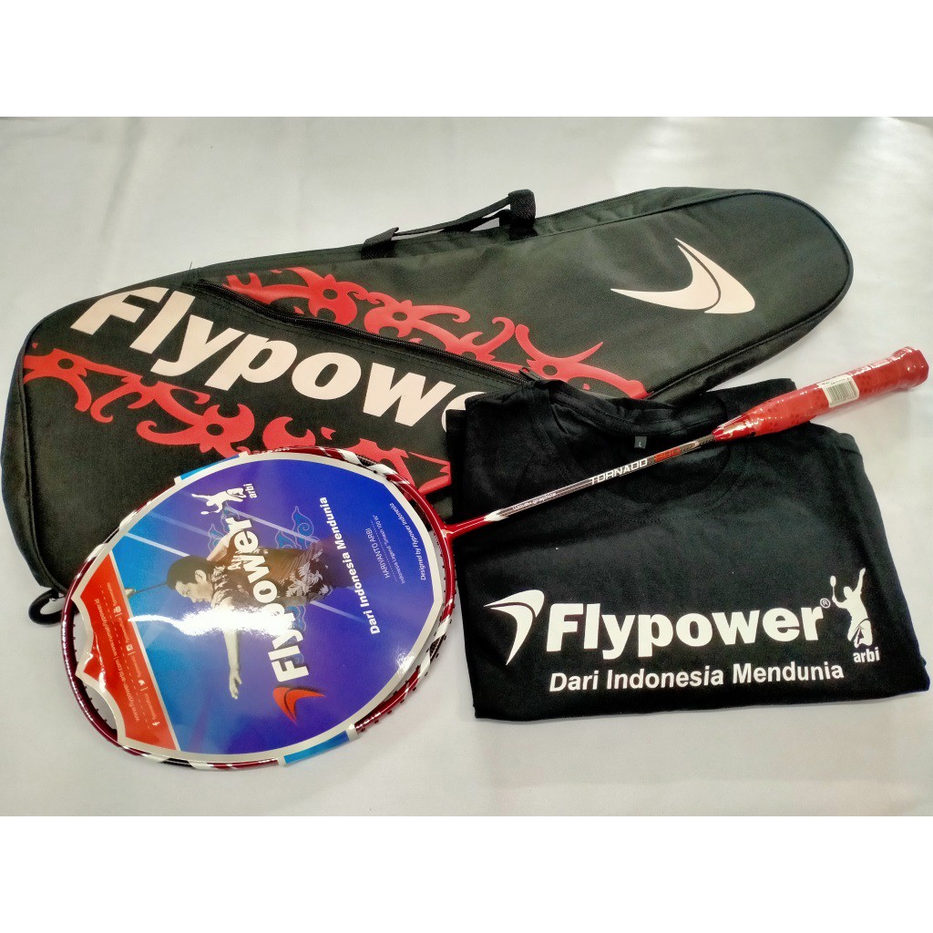 Jual Raket Badminton Flypower Tornado 800 Original Shopee Indonesia