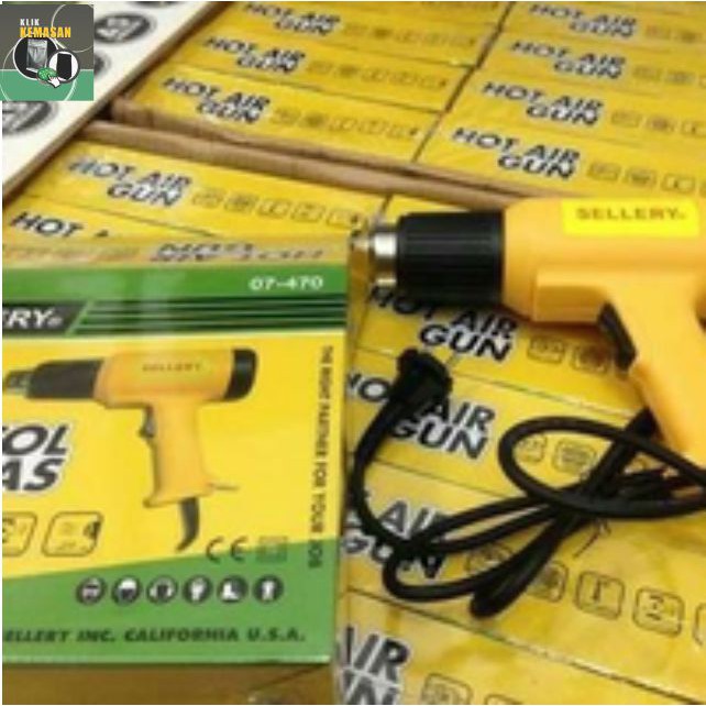 Jual HOT GUN HEAT GUN/PEREKAT SHRINK PLASTIK SEGEL Shopee Indonesia