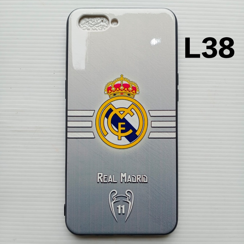 CASING FOOTBALL CLUB REAL MADRID VIVO Y15S Y21S Y33S Y21 Y20 Y20I Y20S Y12S  Y91 Y95 Y81 Y12 Y15 Y17 Y30 Y50 Y91C S1 PRO V17 Y71 V11I IQOO NEO Z1 PRO