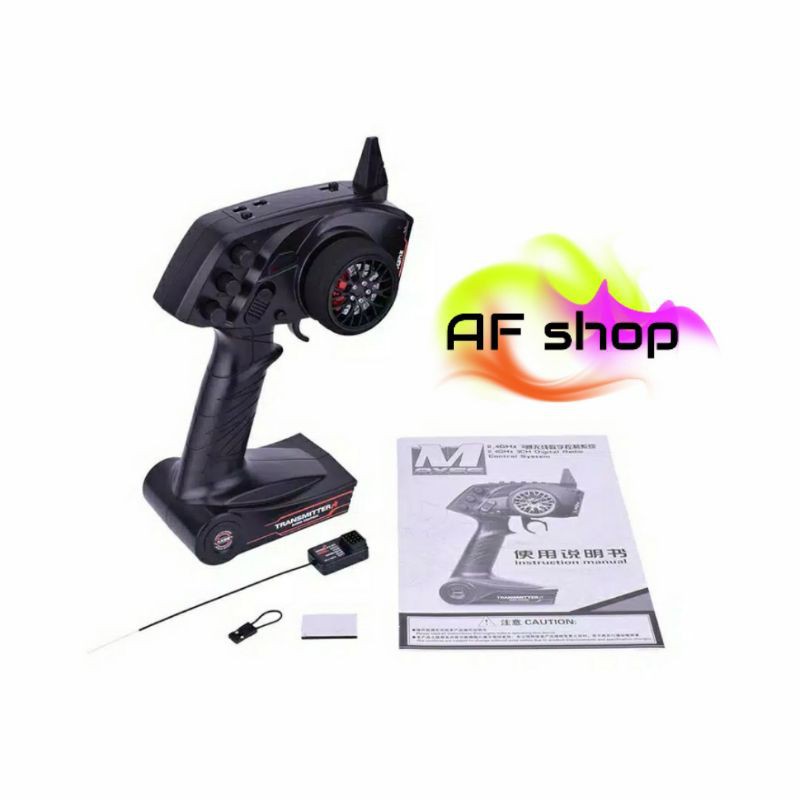 Jual Austar AX5S 2.4G 3ch Transmitter Radio Remote Control dengan Receiver Shopee Indonesia
