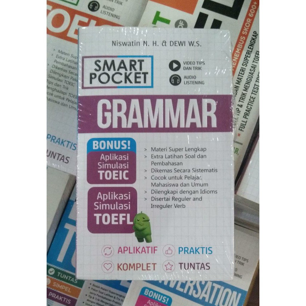 Jual Buku Original Smart Pocket Grammar - Niswatin - Solusi | Shopee ...