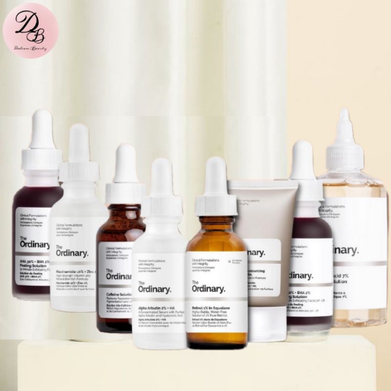 Jual THE ORDINARY NIACINAMIDE 10 + ZINC 1 ALPHA ARBUTIN AHA BHA