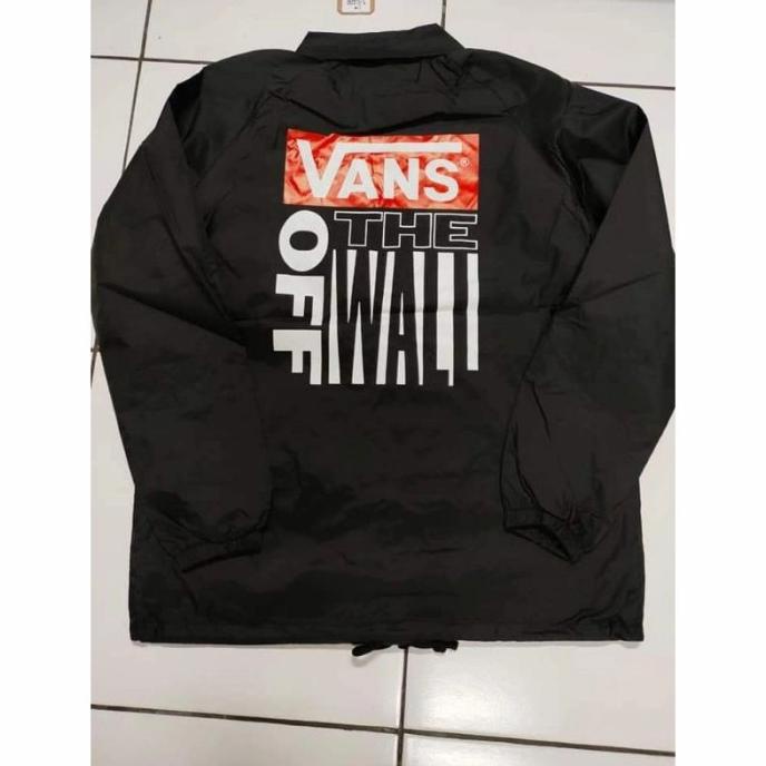 Jaket Coach Vans Off The Wall Original