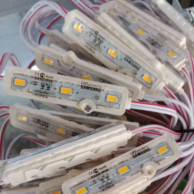 Jual led module samsung saso warm white korea lampu reklame lampu neon ...