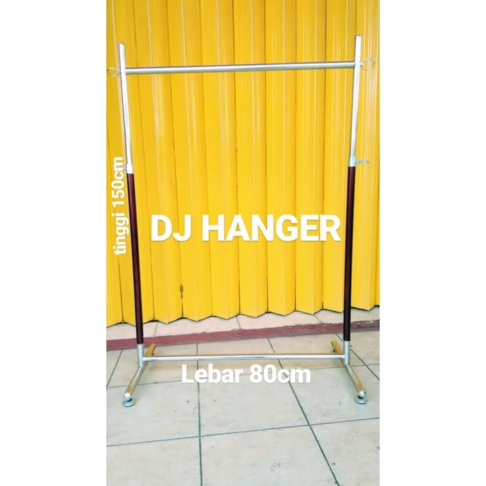 Jual Gawang Hanger Gantungan Baju Model Pipa Bulat 80cm Shopee