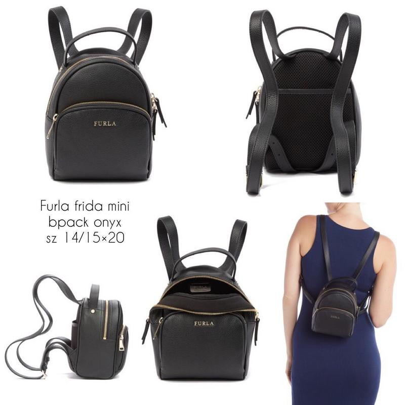 Jual tas furla original frida mini backpack black Shopee Indonesia