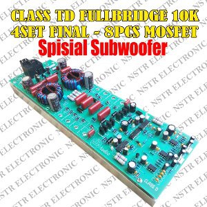Jual POWER CLASS TD FULLBRIDGE 10K 4SET FINAL 8PCS MOSFET Terbaik