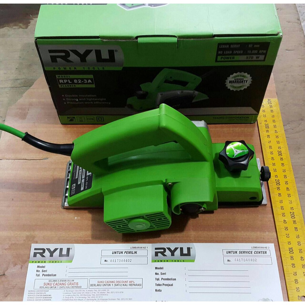 Jual GARANSI RESMI ORIGINAL RYU !! Mesin Planer Ryu RPL 82A Mesin Ketam ...